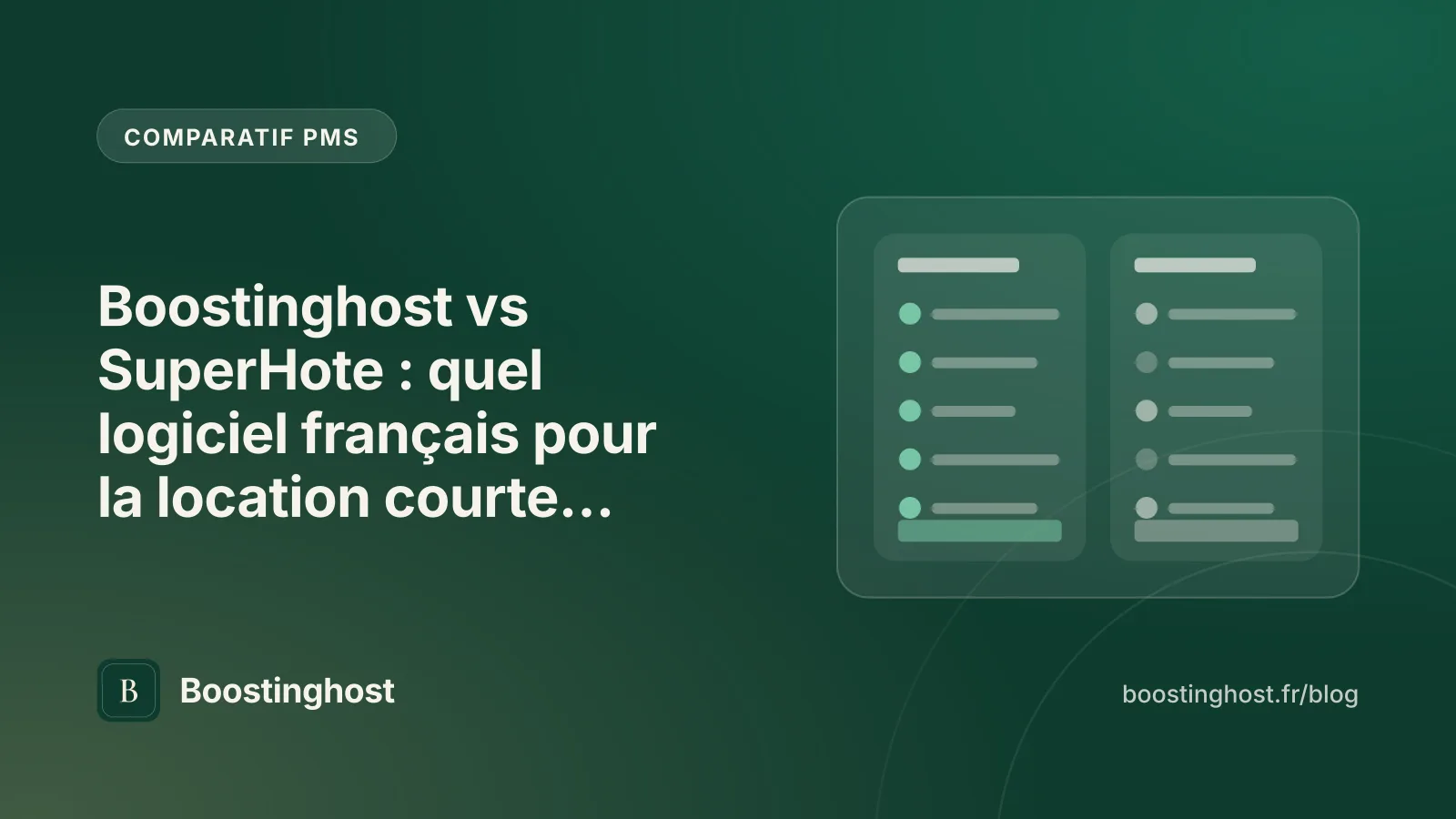 Comparaison de deux logiciels français pour conciergerie et location courte durée
