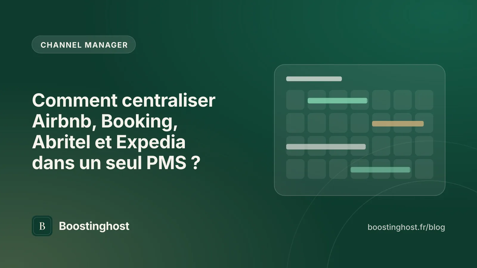 Centraliser plusieurs plateformes de réservation dans un PMS