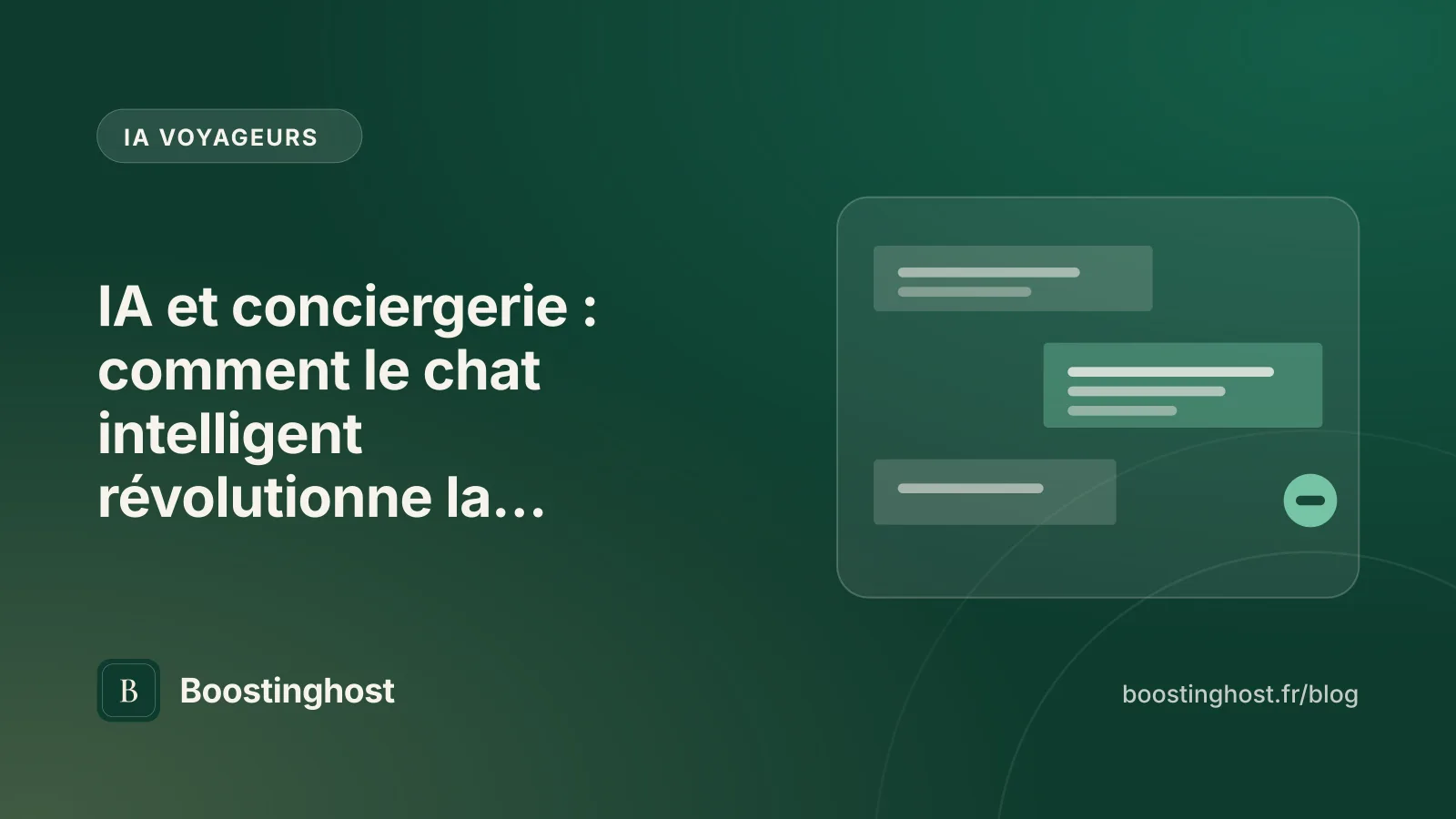 Conversation entre un voyageur et une IA de conciergerie sur smartphone